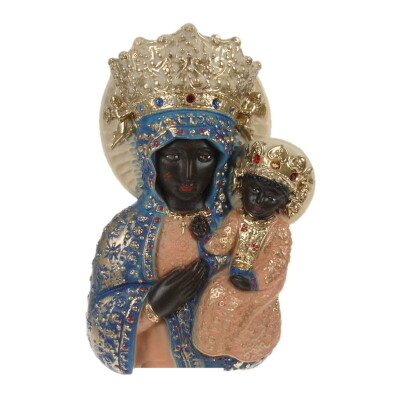 Plaat Onze Lieve Vrouw Czestochowa  - CHESTOCKOWA - 24 cm