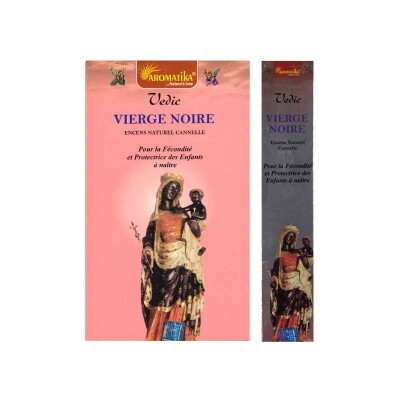 Wierookstokjes Vierge Noir-Aromatisch- 12 stokjes Wierookstokjes Vierge Noir-Aromatisch- 12 stokjes