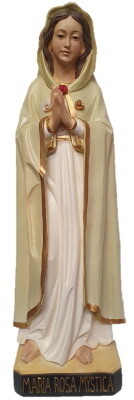 Beeld Rosa Mystica  12 cm