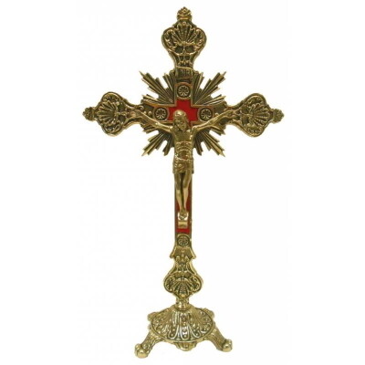 Kruis staand in METAAL 23 cm