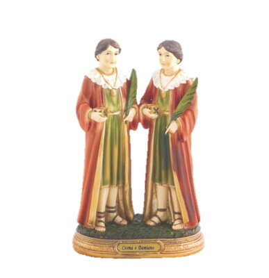 Beeld Cosmas &amp; Damianus 20 cm