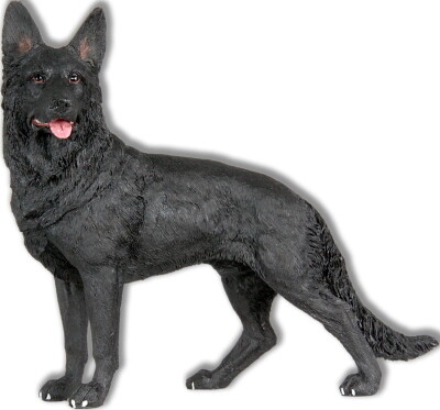 Duitse Herder Zwart 18 x 8 x 16 cm