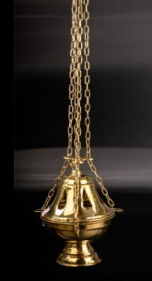 Wierookbrander 17 cm + ketting Wierookbrander 17 cm + ketting