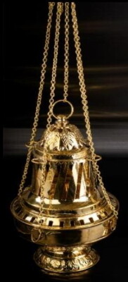 Wierookbrander 33 cm + ketting