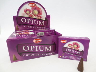 Opium kegeltjes wierook