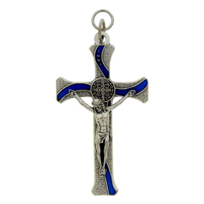 Kruis Metaal Benedictus 8 cm