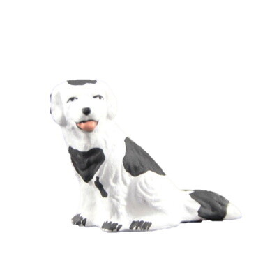 Hond met vlekken - Santons 4 cm