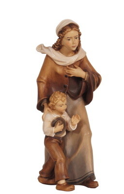 Herder houtsnijwerk  voor 12 cm figuren