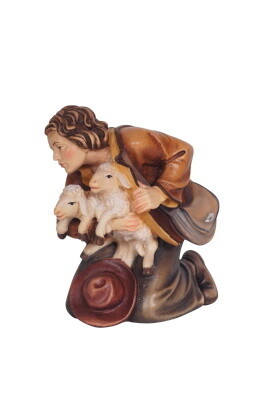 Herder houtsnijwerk 12 cm