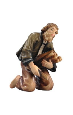 Herder houtsnijwerk 12 cm