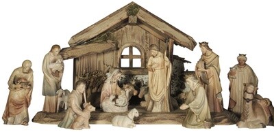Leonie kerstgroep, Figuren apart verkrijgbaar 12 cm