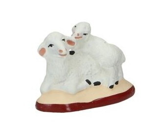 Schaap met lam - Santons 7 cm