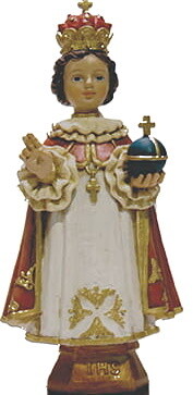 Beeld Jezus van Praag  30 cm
