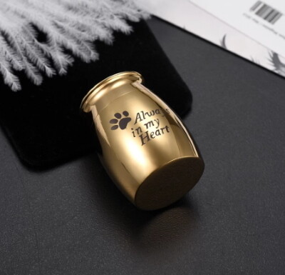 Huis-urne 40 mm x 25 mm -Always in my Heart -
