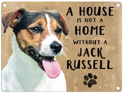 JACK RUSSELL metal sign 30 cm x 40 cm