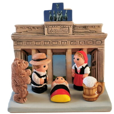 Kerstset Duitsland 7 x 8 cm