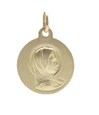 Madonna 15 mm GOUD 375/1000