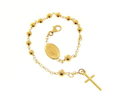 Rozenkrans GOUD 18 KT armband Rozenkrans GOUD 18 KT armband
