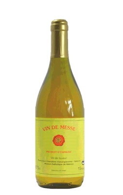 Zoete Miswijn Spaans 15° 75 cl -  vin de messe -