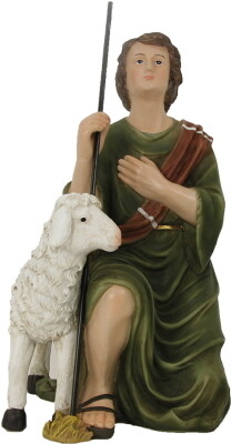 Herder GEKNIELD voor 40 cm figuren