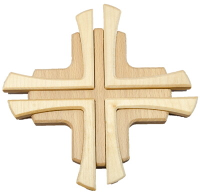 Kruis 15 cm HOUT