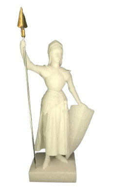 Beeld Jeanne d&#39;Arc 22 cm steen
