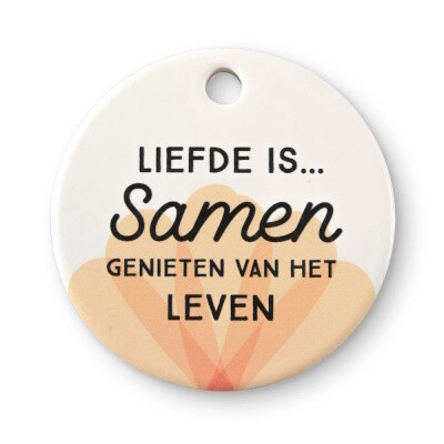 Keramieken Magneet - Liefde is