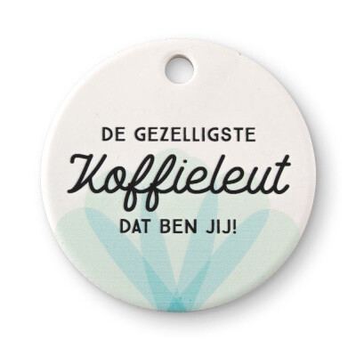 Keramieken Magneet - Koffieleut