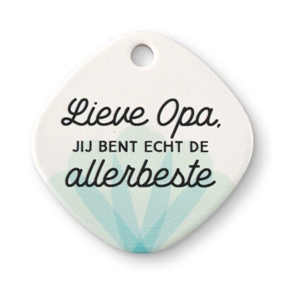 Keramieken Magneet -  Opa
