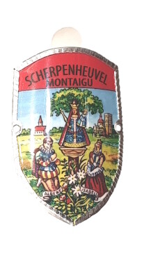 Stokplaatje Olv Scherpenheuvel 4 cm