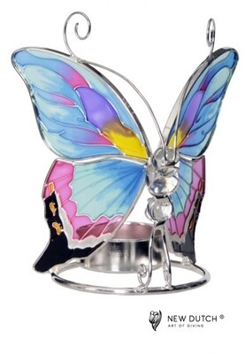 Tiffany Butterfly Theelichthouder € 18.95