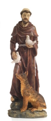 Beeld Franciscus 12 cm