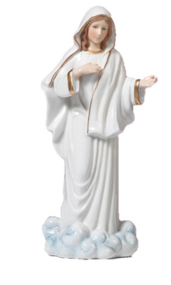 Olv Medjugorje 20 cm PORSELEIN Olv Medjugorje 20 cm PORSELEIN