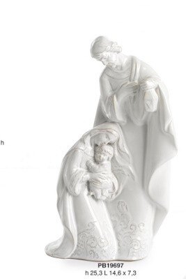 Heilige Familie 25,3 cm porselein
