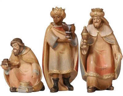 3 KONINGEN voor 12 cm figuren "WASSERFARBE" - PEMA
