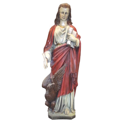 Johannes Evangelist 60 cm Franse steen