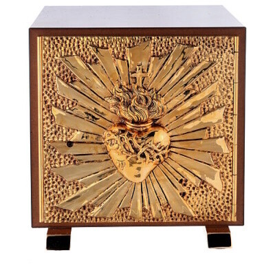 Tabernakel Heilig Hart 26 x 26 x 23 cm