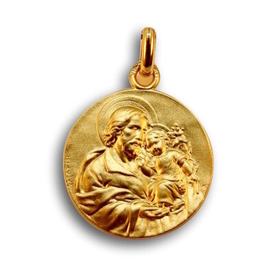 Medaille Jozef 18KT 10 mm