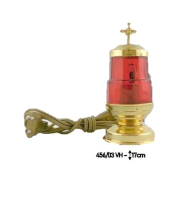 Lamp 220V 17 cm - FLIKKEREND VLAMMETJE -