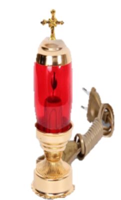 Lamp 220V 17 cm - FLIKKEREND VLAMMETJE -