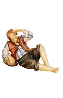 Herder houtsnijwerk 12 cm