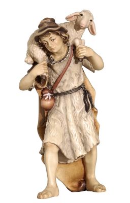 Herder houtsnijwerk 12 cm
