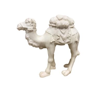 Kameel met bagage houtsnijwerk -LEONARDO - 12 cm Figuren
