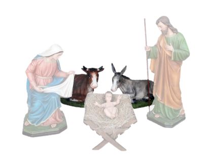 Kerstset 105 cm 2 Figuren KER-CIM-700-105-2 Kerstset 105 cm 2 Figuren KER-CIM-700-105-2