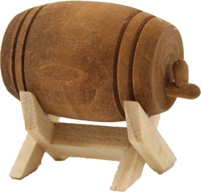 Vat op staander (hout)  cm voor figuren van  4.3 cm