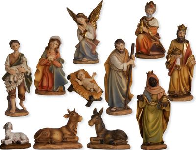 Kerstset 30 cm MARKUS KRIPPE K187 - 11 figuren apart verkrijgbaar -