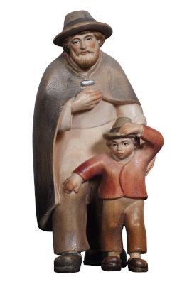 HERDER EN JONGEN voor 12 cm figuren HERDER EN JONGEN voor 12 cm figuren "WASSERFARBE" - PEMA