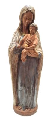 Beeld Onze Lieve Vrouw 60 cm KERAMIEK HELMUT BOURGER