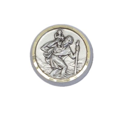 Automagneet Sint Kristof ​Ø 30 mm