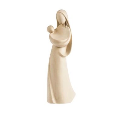 Madonna 30 cm naturel - HOUTSNIJWERK -
